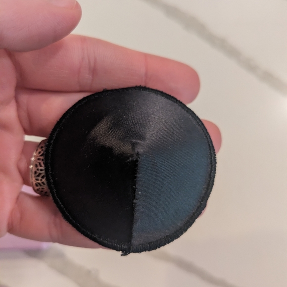 Savage X Fenty Black Satin Pasties - Picture 2 of 3